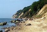 Rügen Ostseestrand Steilküste